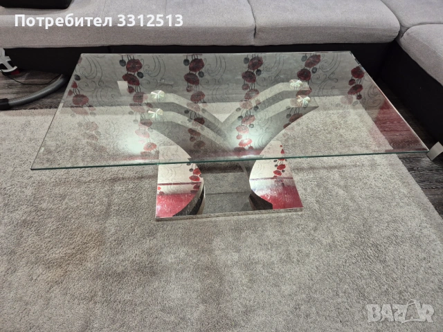 Холна маса - стъклена, снимка 4 - Маси - 54142113