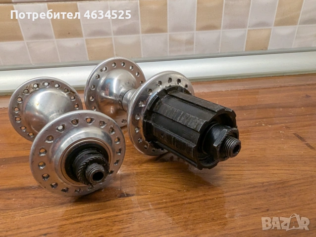 Ретро Главини Campagnolo 36 дупки, снимка 4 - Части за велосипеди - 54528150