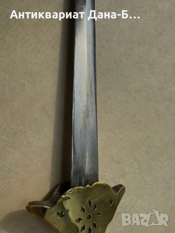 Декоративен кортик – Сувенирно оръжие с гравирано острие, снимка 5 - Антикварни и старинни предмети - 54238220