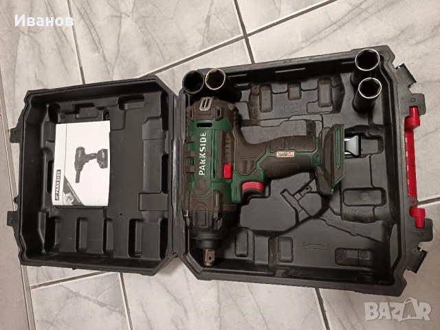 Акумулаторен Гайковерт PARKSIDE 20V Li-Ion 400Nm 