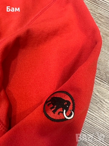 Мъжко!Mammut Aconcagua 1/4 zip размер С/М, снимка 3 - Якета - 54741948