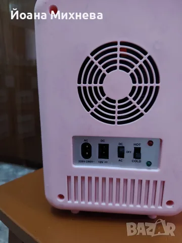 Мини хладилник Adler AD 8084, 12V/220V, 32-42 W, 4 L, Отопление/Охлаждане, Розов, снимка 3 - Друга електроника - 55439777