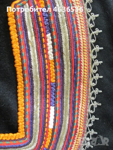 19век женска носия ,златна сърма, снимка 5 - Антикварни и старинни предмети - 54040028