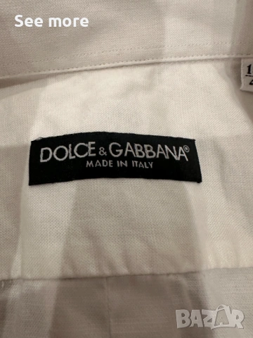 DOLCE & GABBANA мъжки ризи 38/40, снимка 11 - Ризи - 54294171