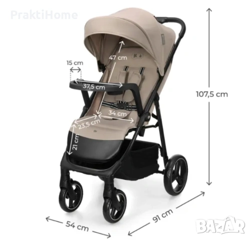 Детска лятна количка, снимка 3 - За бебешки колички - 55092981