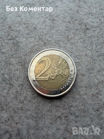 2 ЕВРО - Германия 2014 г. (с дефект), снимка 2 - Нумизматика и бонистика - 54215258