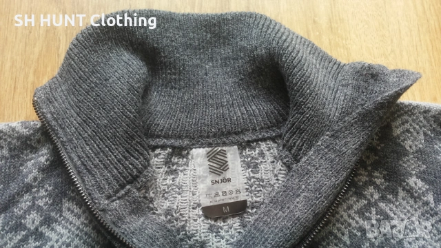 SNJOR Jostedal Wool Seater 50% Wool размер M пуловер 50% Вълна - 2698, снимка 13 - Пуловери - 54859743