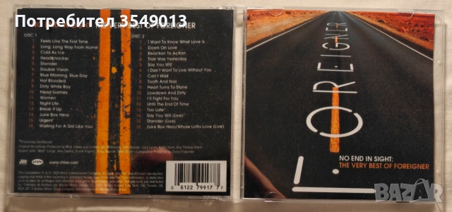 cd / цд компакт дискове - нови - FOREIGNER , снимка 4 - CD дискове - 53925012