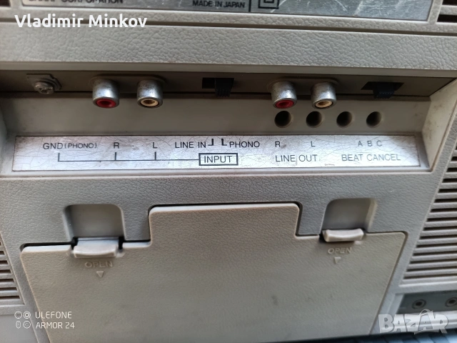 радио касетофон Шарп ГФ575, снимка 7 - Радиокасетофони, транзистори - 54670904