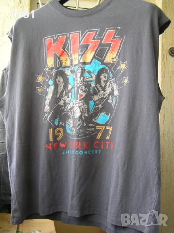 Фланела на групата Кис ( KISS ) live 1977, снимка 2 - Други музикални жанрове - 30646558
