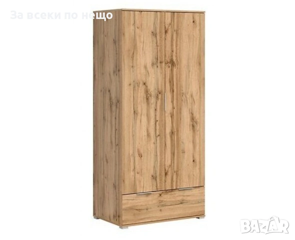 Двукрилен гардероб ZELE SZF2D1S Код P2125