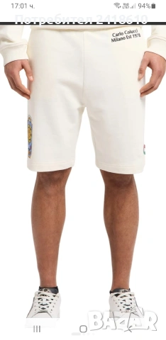 Carlo Colucci Milano Cotton Short Mens Size L / XL НОВО! ОРИГИНАЛ! Мъжки Къси Панталони!, снимка 14 - Къси панталони - 54196149