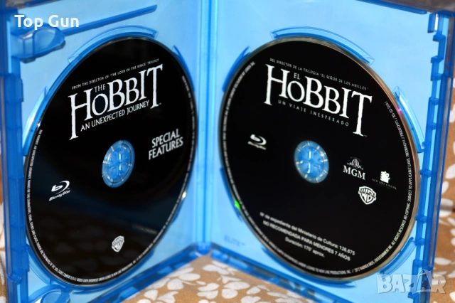 Блу Рей Хобит: Неочаквано пътешествие Blu Ray The Hobbit: An Unexpected Journey, снимка 3 - Blu-Ray филми - 42936223