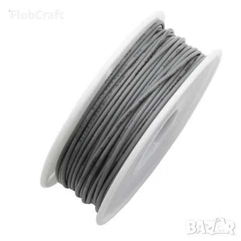 Проводник UL 1007, Ролка 20 Метра, 30 AWG, Сив