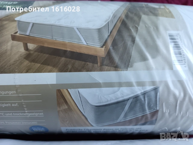 Протектор за матрак за легло - р. 90 / 200 см., снимка 4 - Гоблени - 50393202