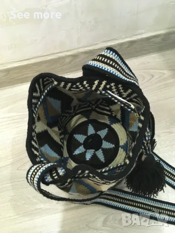 Wayuu Bag — Lombia + Co. (New) чанта, снимка 8 - Чанти - 54450297