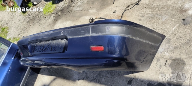 Задна броня с парктроник Peugeot 607 2.2HDI-133к.с., снимка 2 - Части - 54156247