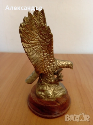 Бронзова статуетка, снимка 4 - Статуетки - 54904575