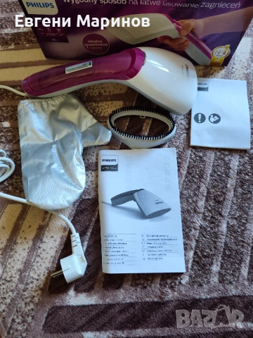 Ръчен уред за гладене с пара Philips Steam&Go GC350/40 – 45 EUR, снимка 2 - Ютии - 54726260