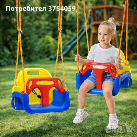Детска люлка с облегалка 3 в 1 - максимална безопасност и комфорт, снимка 6 - Други - 55178950