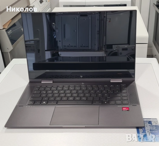 Лаптоп 2-в-1 HP ENVY x360 15.6" Touch / Ryzen 7 / 16GB RAM / 512GB SSD / Алуминиев, снимка 15 - Лаптопи за работа - 54582498