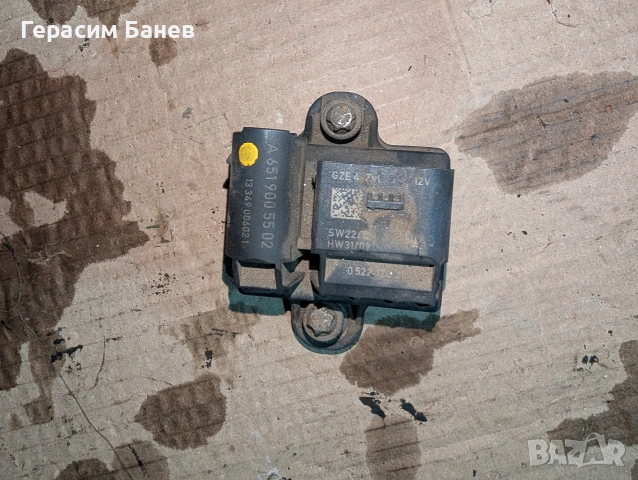 A6519005502 Реле подгревни свещи  OEM MERCEDES W204 OM651 2014

