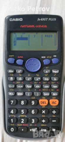 Научен, инженерен калкулатор CASIO fx-83GT PLUS