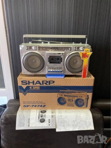 SHARP GF-7474Z VINTAGE RETRO BOOMBOX радио касетофон