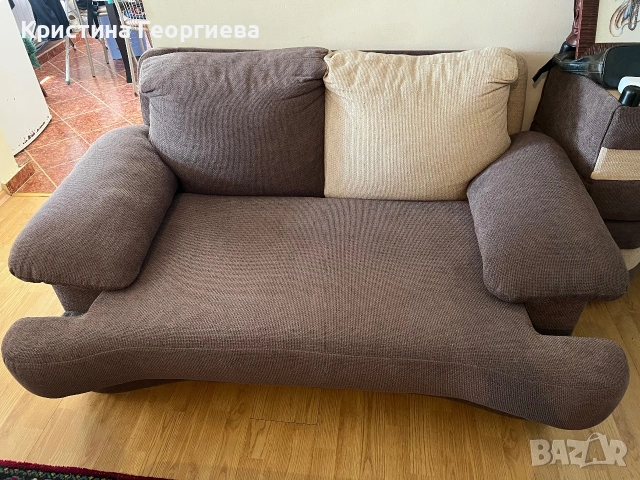 Комплект дивани , снимка 2 - Дивани и мека мебел - 55076779