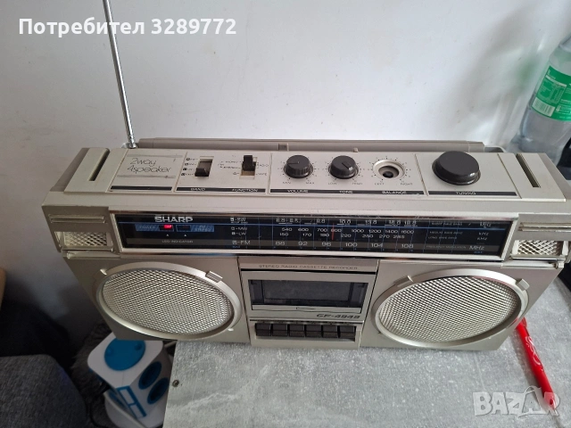 касетофон, снимка 2 - Радиокасетофони, транзистори - 54158635