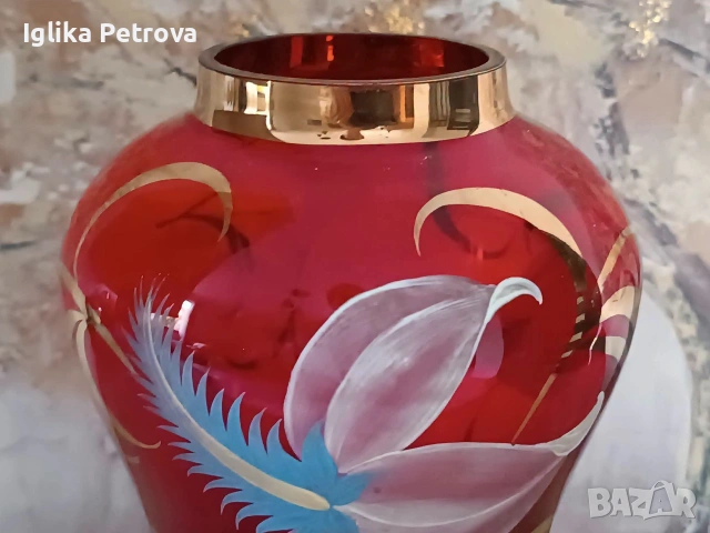 Ретро винтидж ваза, снимка 6 - Други ценни предмети - 55248388