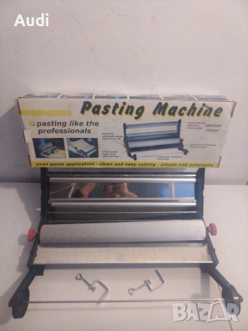Pasting Mashine Чисто нова ръчна машина за лепене/залепяне/облепяне на тапети Made in Germany, снимка 6 - Други инструменти - 54628329