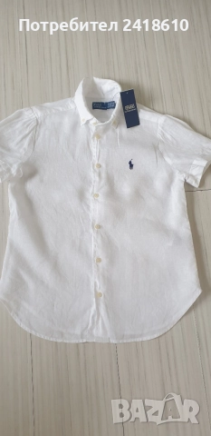 POLO Ralph Lauren Classic Fit 100% Лен / Womens Size XS НОВО!  ОРИГИНАЛ! Дамска Ленена Риза!, снимка 8 - Ризи - 54883310