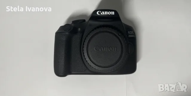 Фотоапарат Canon 2000D, снимка 7 - Фотоапарати - 55430585
