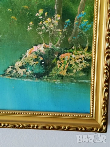 Голяма картина, пейзаж, снимка 3 - Картини - 54299814