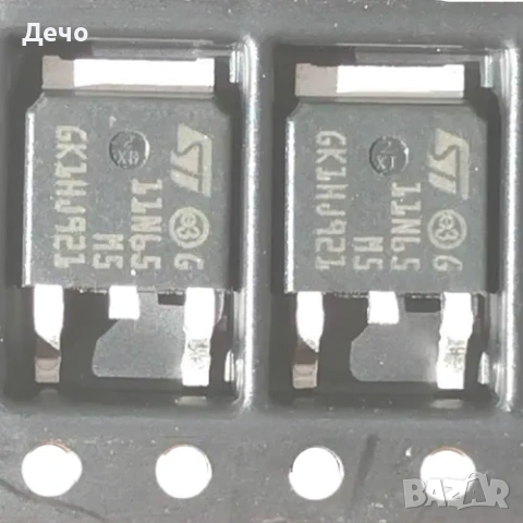  STD11N65M5 блистер от 10броя, снимка 2 - Друга електроника - 55192103