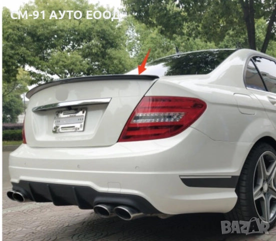 Спойлер Mercedes W204