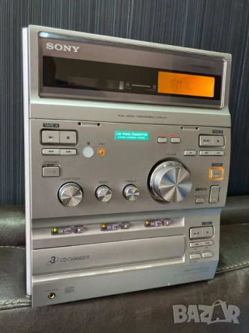 SONY CMT-CP333 audio system аудиосистема , снимка 4 - Аудиосистеми - 54133609