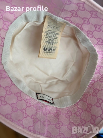 Шапка Gucci pink, снимка 2 - Шапки - 53998612