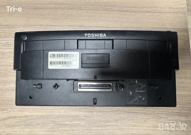 Докинг станция за лаптоп Toshiba PA3082E-1PRP, усъвършенствана, с репликатор на портове, снимка 3 - Лаптоп аксесоари - 54238850