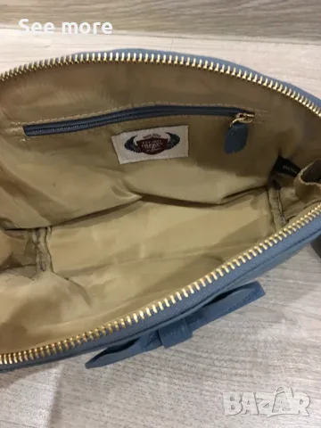 Osprey London makeup bag несесер естествена кожа, снимка 6 - Портфейли, портмонета - 55002155