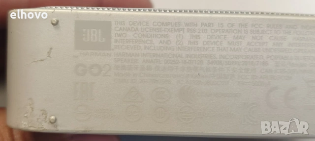Bluetooth колонка JBL Go2, снимка 3 - Bluetooth тонколони - 55114317