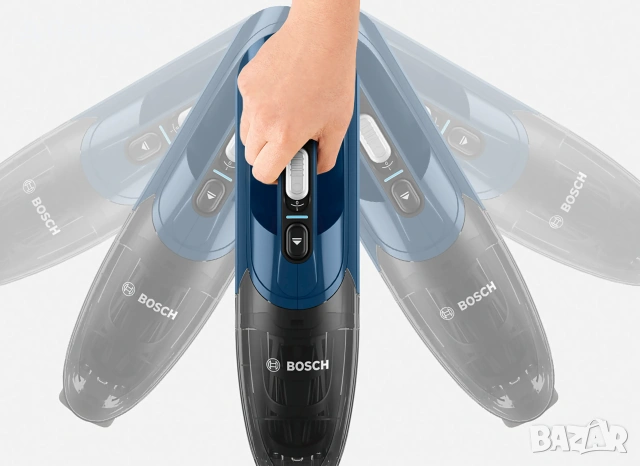  Bosch Ready’y Serie 2 16V – Безжична прахосмукачка 2в1, снимка 7 - Прахосмукачки - 54404613