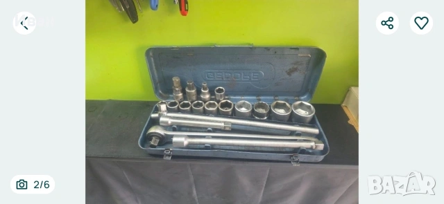 Гедоре на марката Gedore 3/4 с вложки 24-50mm