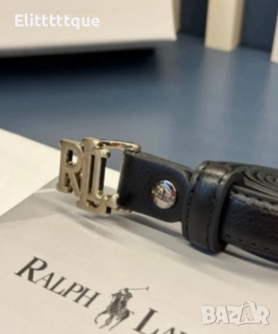колани от естествена кожа в кутия 2см Ralph Lauren , снимка 7 - Колани - 54831983