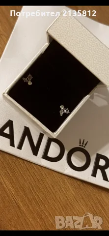 Пандора обеци Pandora , снимка 2 - Обеци - 55311622