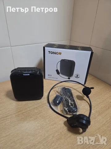 Чисто нов преносим гласов усилвател TONOR K11 не тръгва