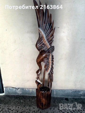 дърворезба орел 