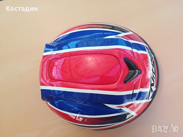 Мото каска Nitro Fibroglass размер М 58 см, снимка 8 - Аксесоари и консумативи - 55002981
