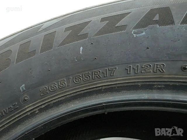 2бр зимни гуми 265/65/17 BRIDGESTONE L06107 , снимка 5 - Гуми и джанти - 55083984